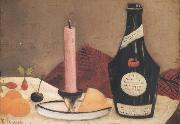 Henri Rousseau The Pink Candle oil